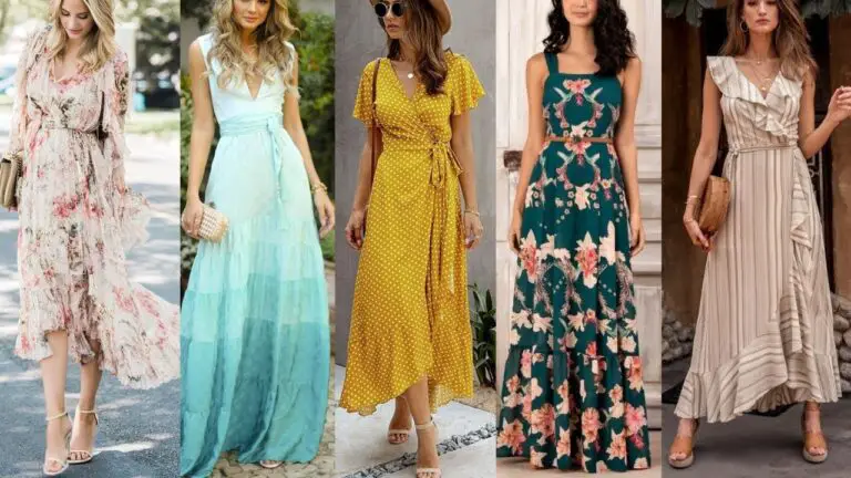 ▷ Modelos de vestidos largos elegantes | Actualizado marzo 2023